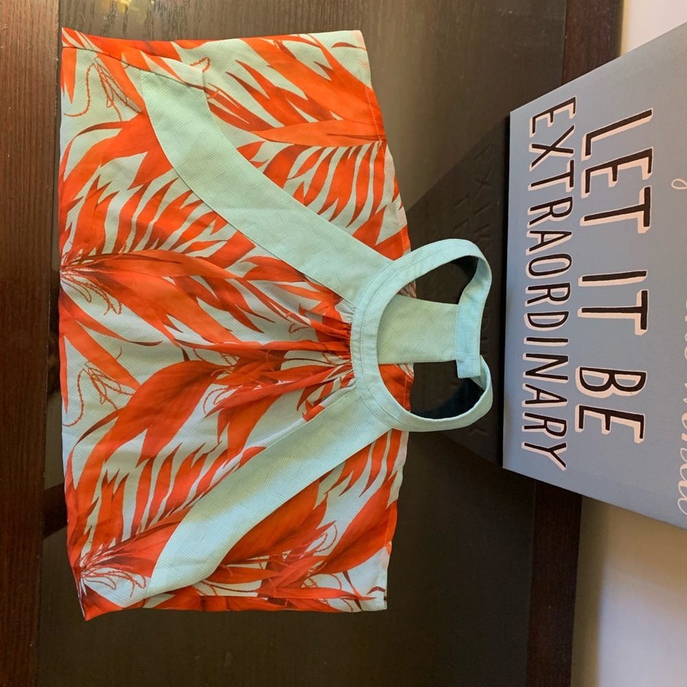 Business casual racer back blouse